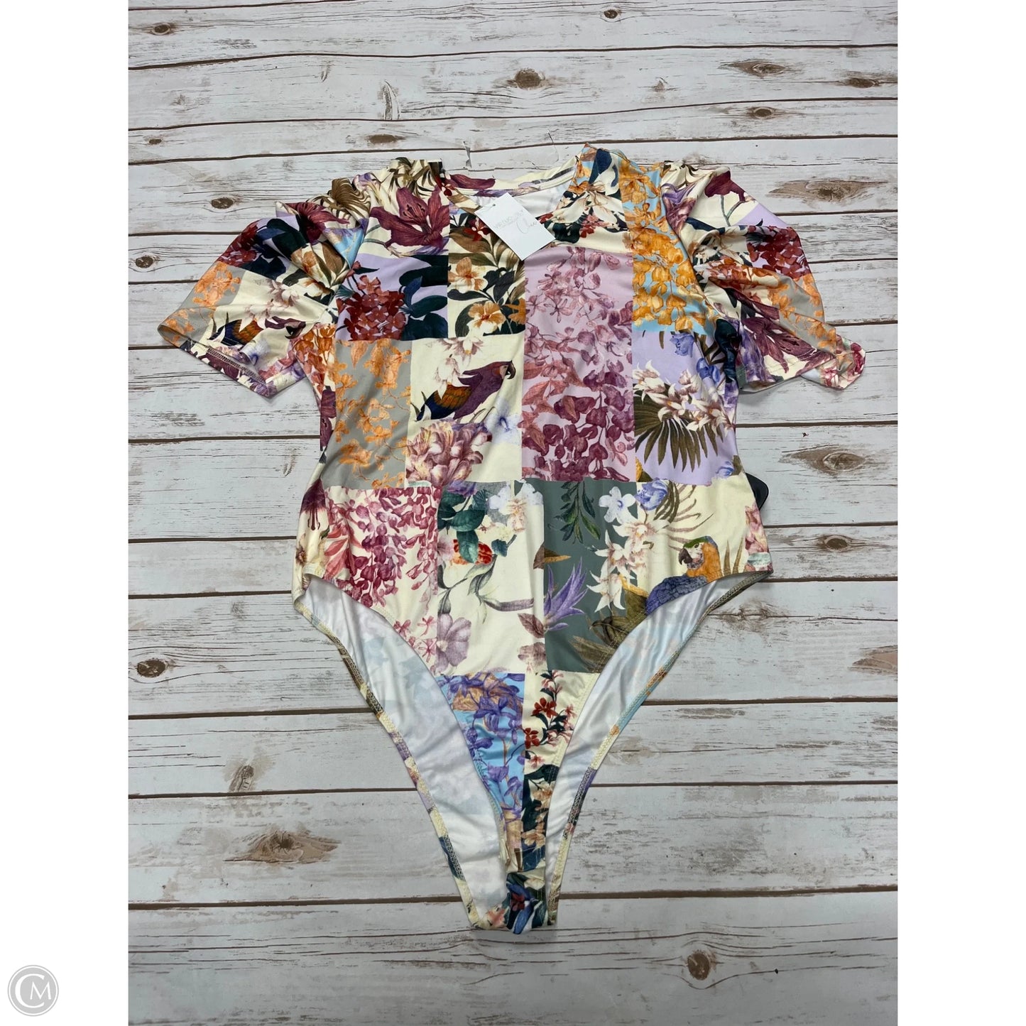 Bodysuit By Cmf In Multi-colored, Size: Xxl