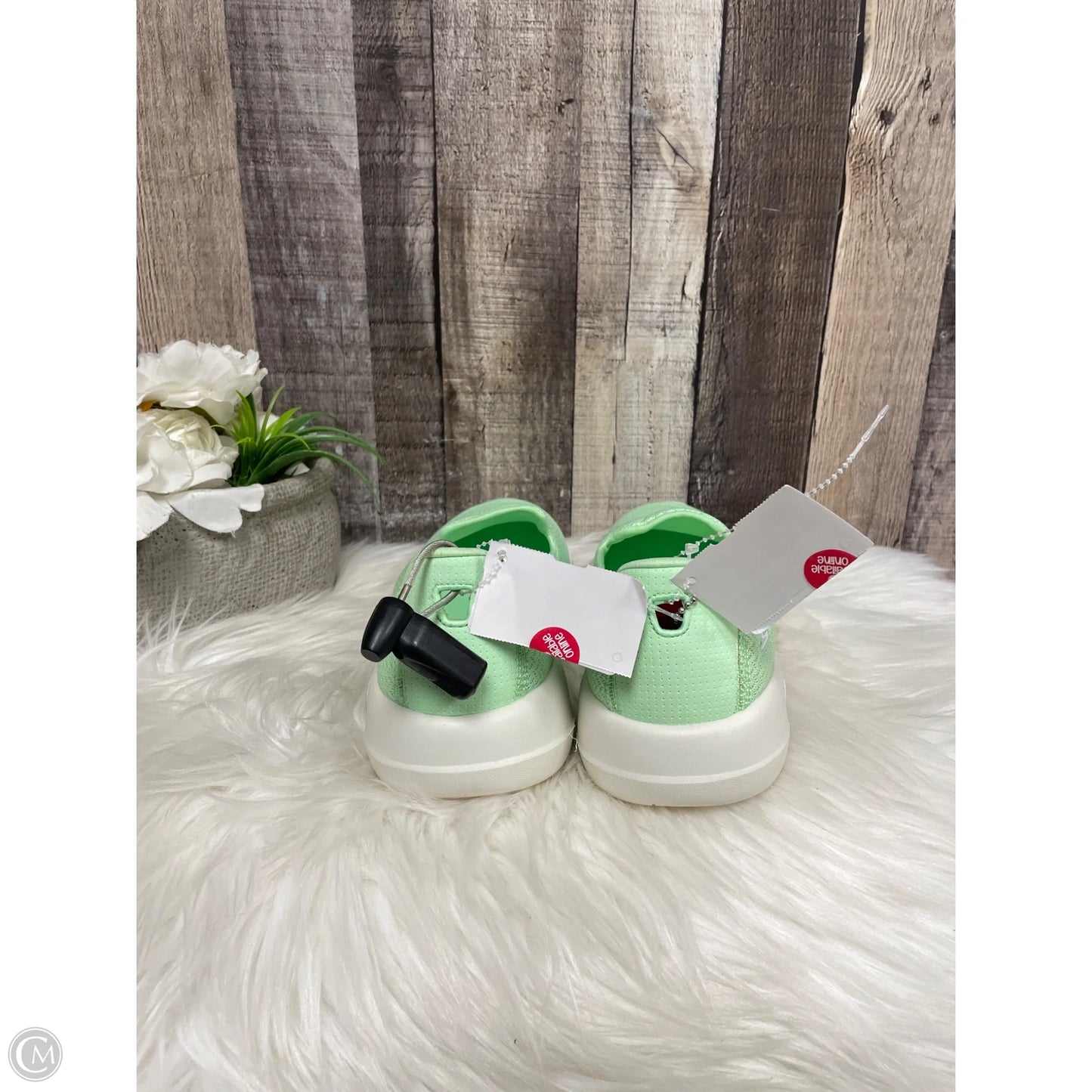 Shoes Flats By Skechers In Green, Size: 8.5