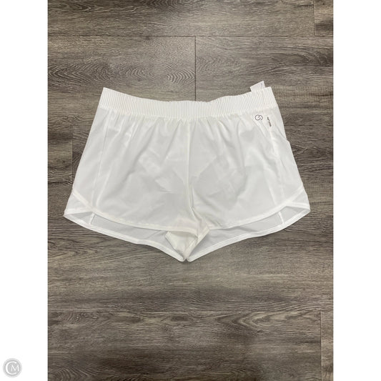 Athletic Shorts By Calia In White, Size: L