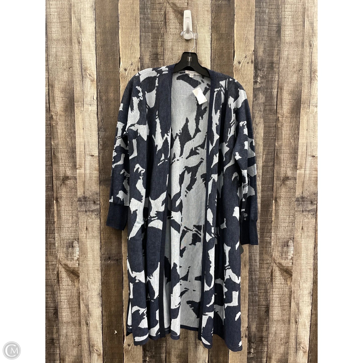 Cardigan By Chicos In Blue, Size: S