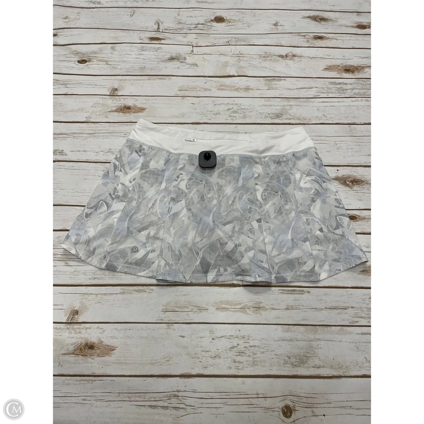 Athletic Skort By Lululemon In White, Size: 10