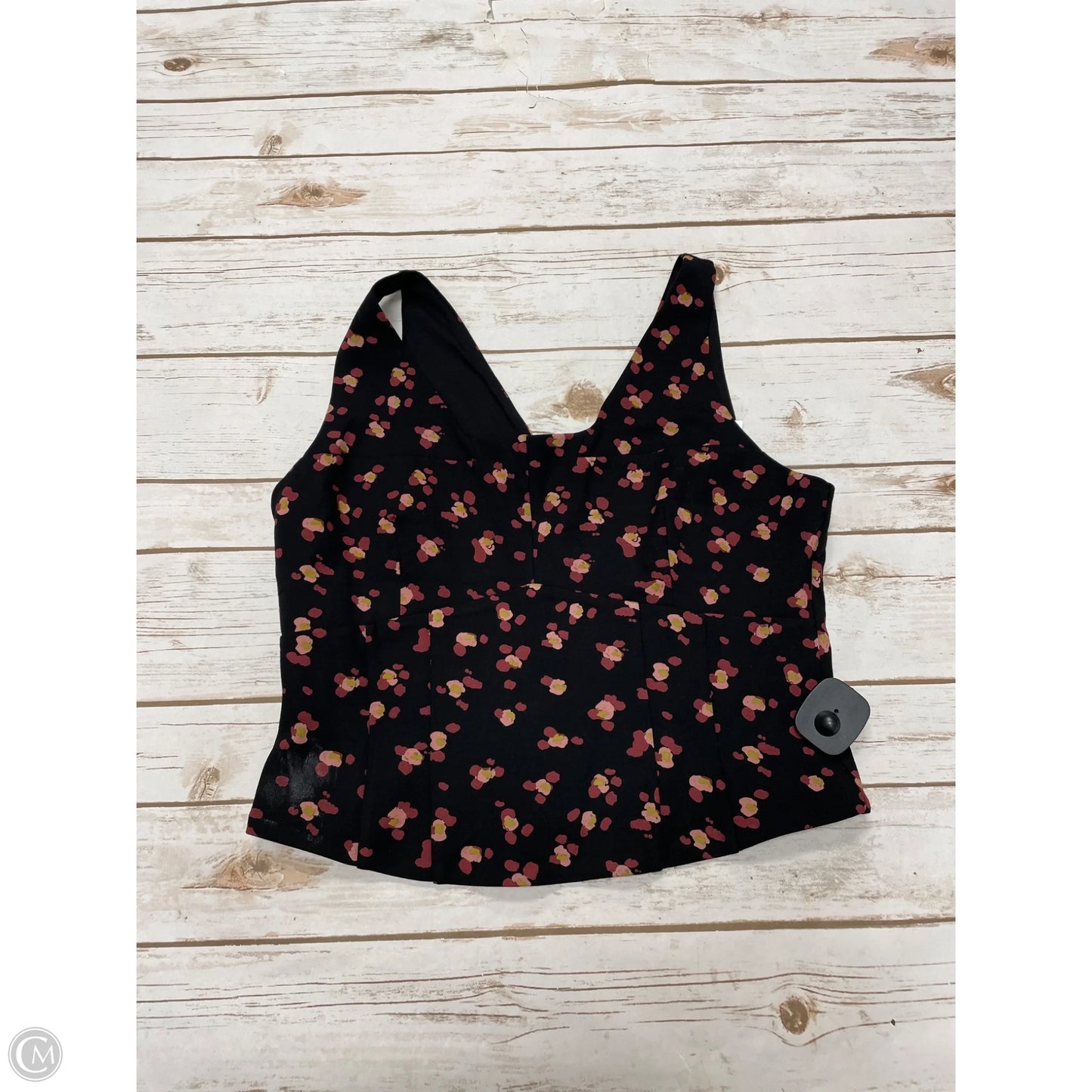 Top Sleeveless By Cabi In Multi-colored, Size: M