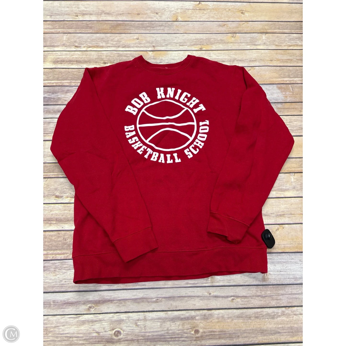 Sweatshirt Crewneck By Cme In Red, Size: L