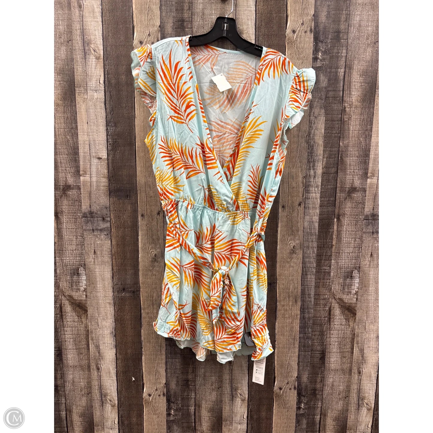 Romper By Cupshe In Multi-colored, Size: Xl