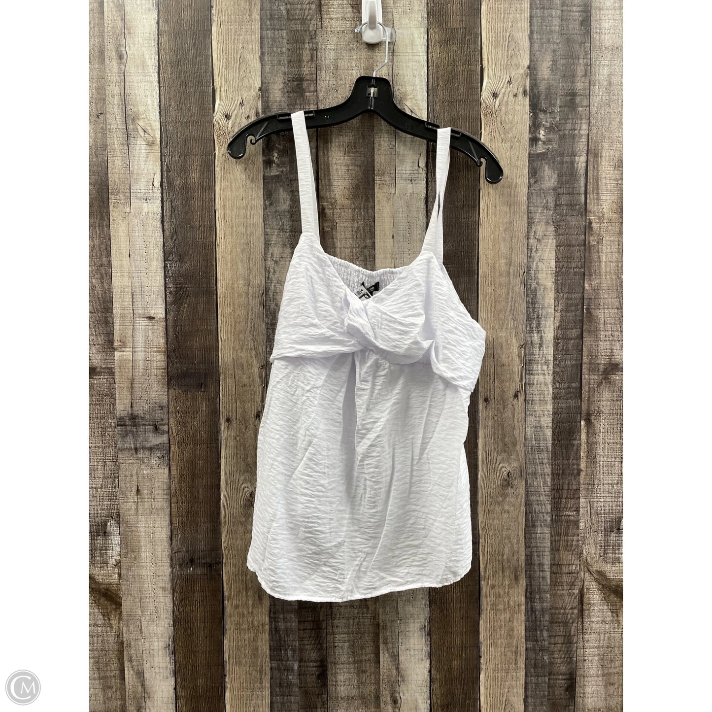 Top Sleeveless By Simply Vera In White, Size: Xl