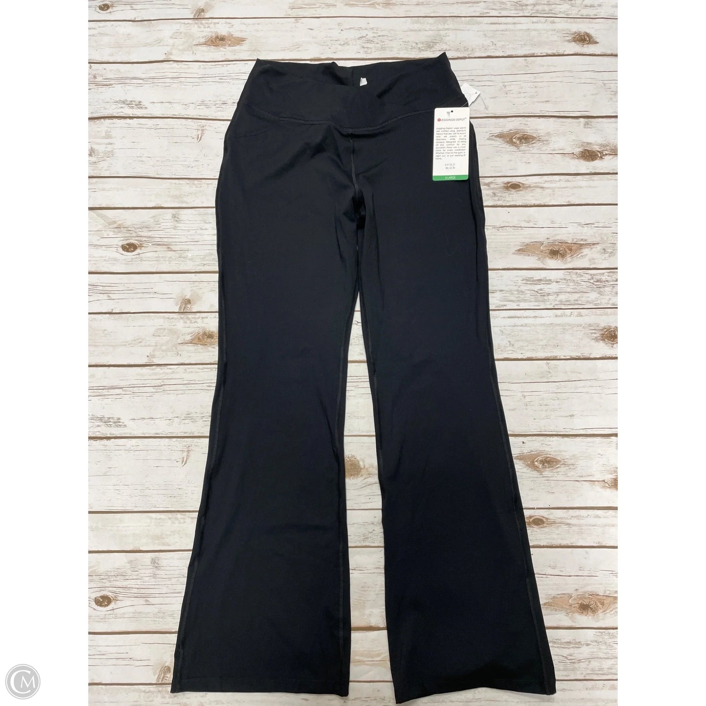 Athletic Pants By Cme In Black, Size: Xl