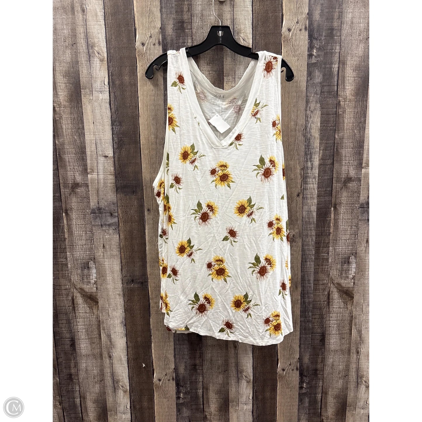 Top Sleeveless By Maurices In Multi-colored, Size: 4x