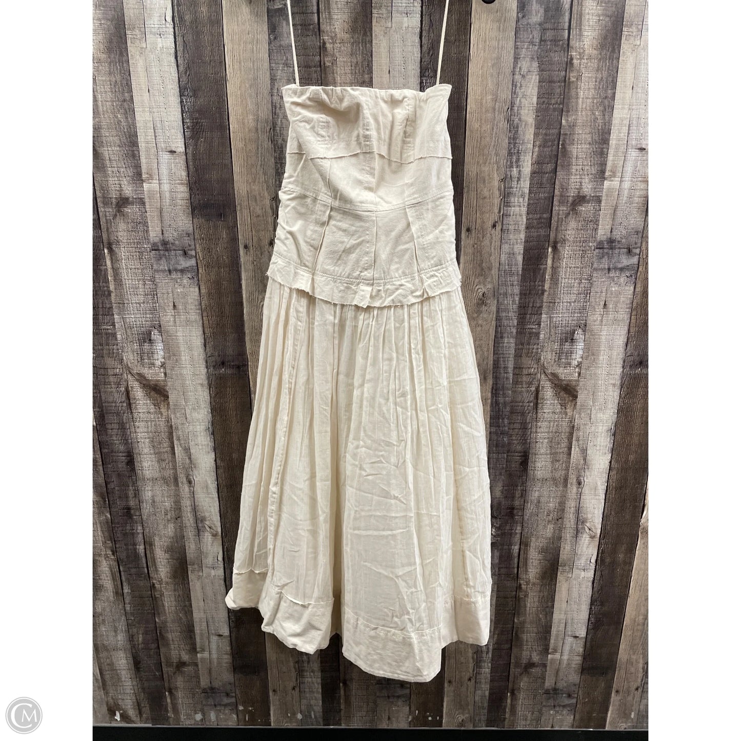 Dress Casual Maxi By Free People In Beige, Size: S