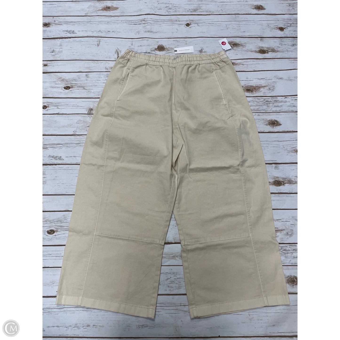 Pants Wide Leg By Pilcro In Cream, Size: L