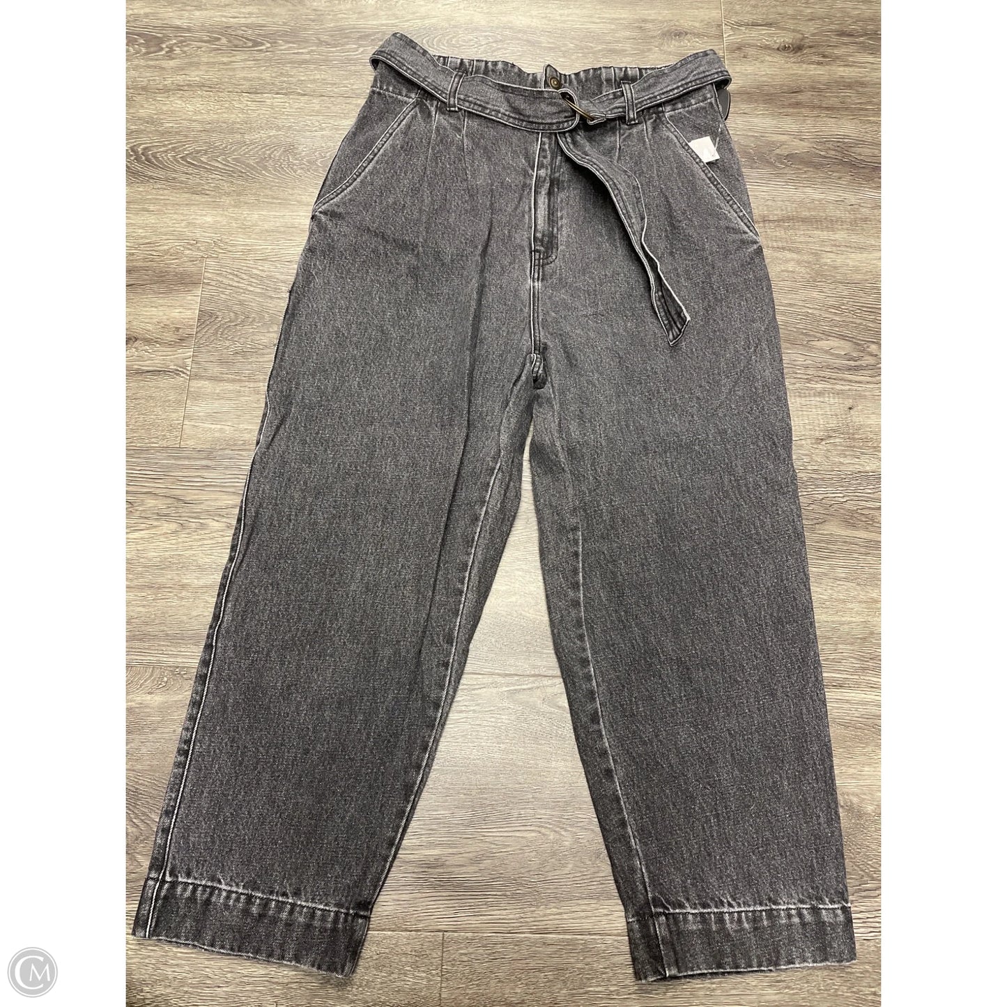 Jeans Wide Leg By Joie In Black Denim, Size: 14