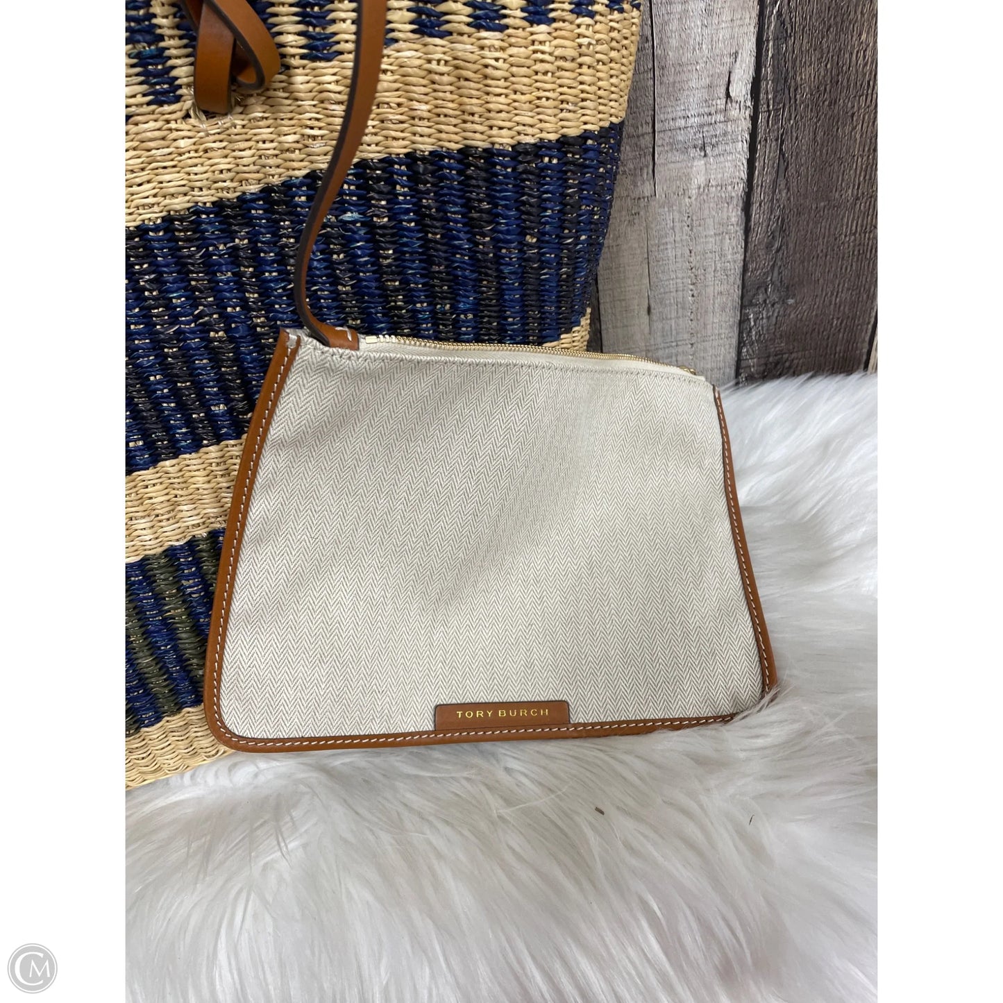 Tote Designer By Tory Burch, Size: Large