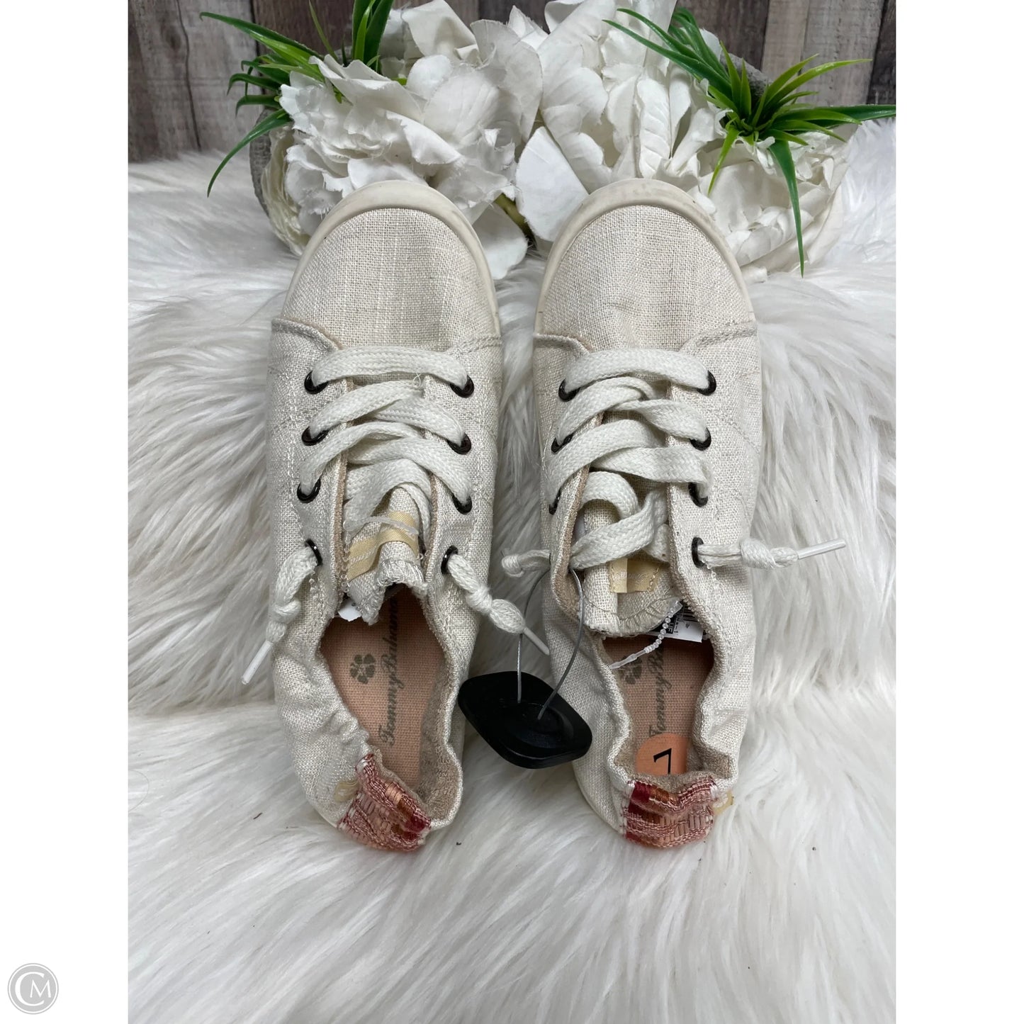 Shoes Sneakers By Tommy Bahama In Beige, Size: 7