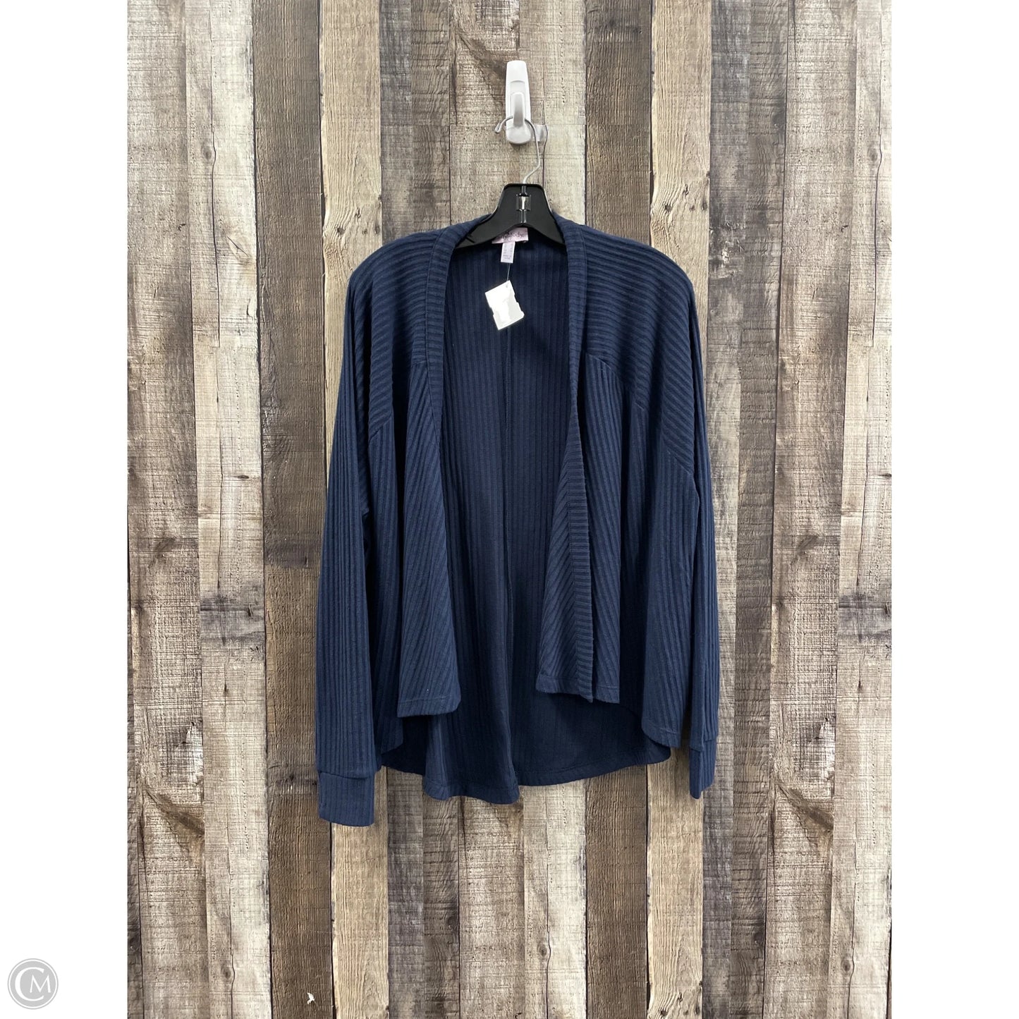 Cardigan By Any Body In Navy, Size: S