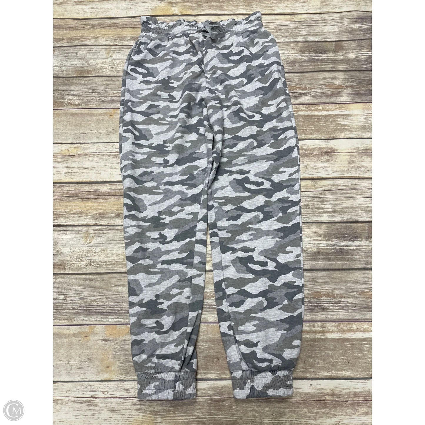 Pants Lounge By Derek Heart In Camouflage Print, Size: M
