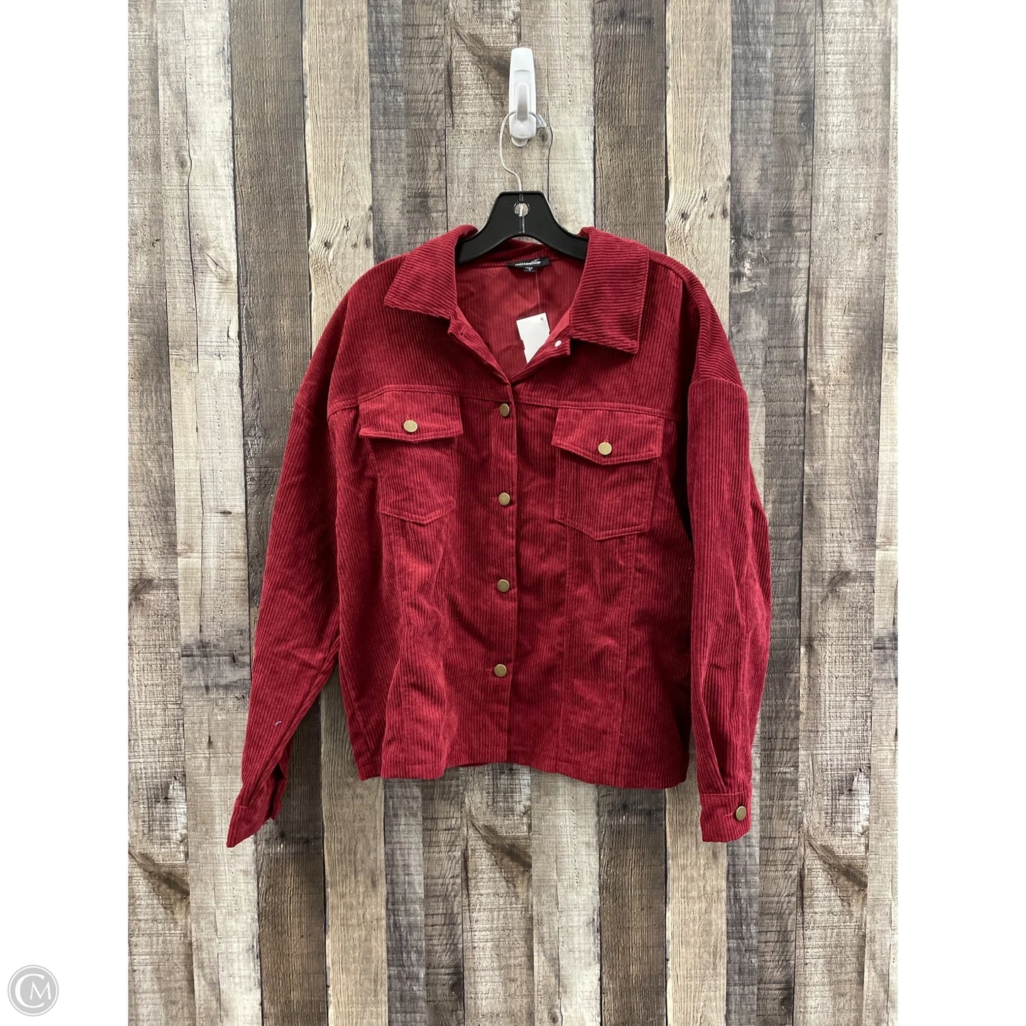 Jacket Shirt By Mittoshop In Red, Size: S