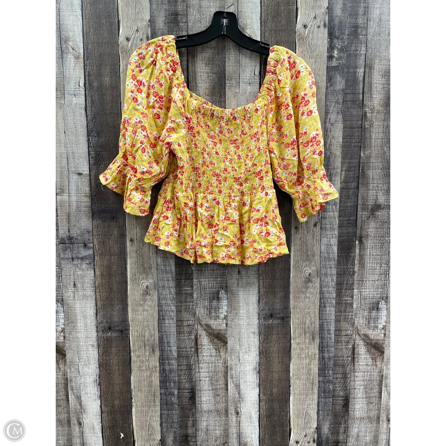 Top Short Sleeve By Dip In Multi-colored, Size: Xs