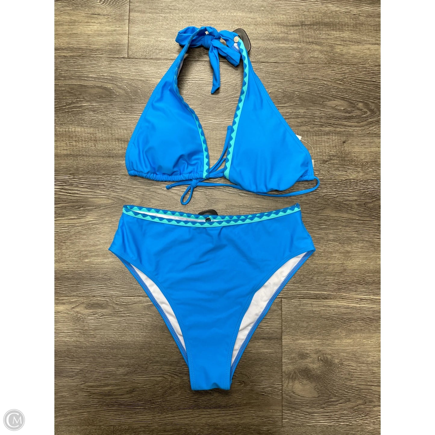 Swimsuit 2pc By Zaful In Blue, Size: M