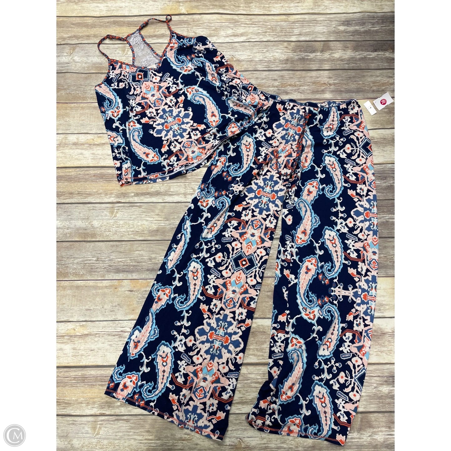 Pants Set 2pc By Cme In Multi-colored, Size: S