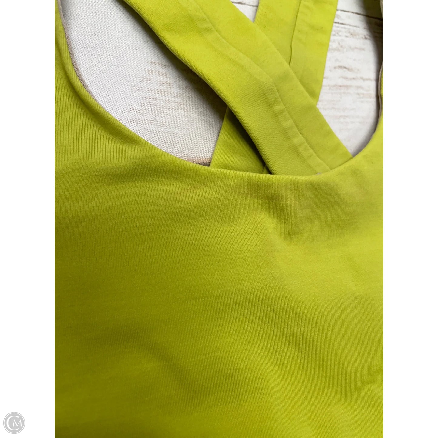 Athletic Bra By Lululemon In Green, Size: 8