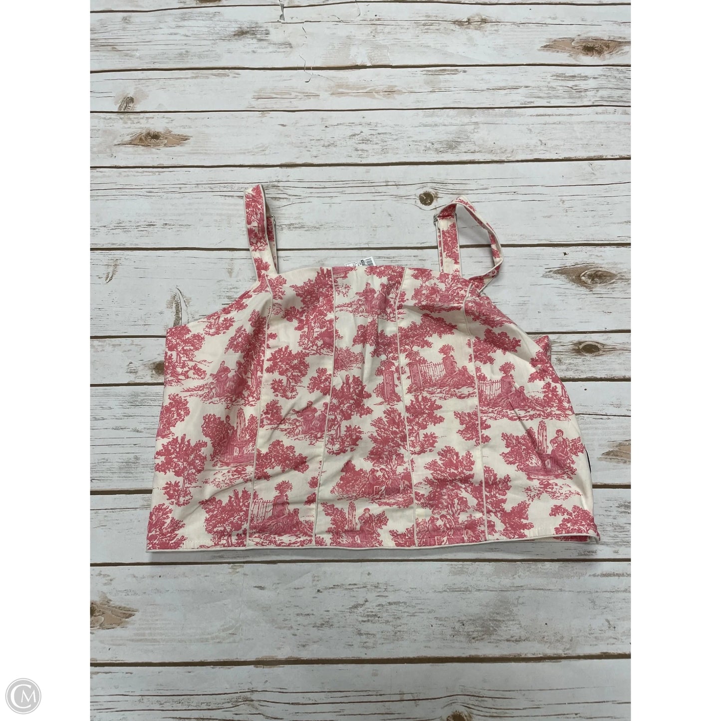 Top Sleeveless By Cece In Pink, Size: M