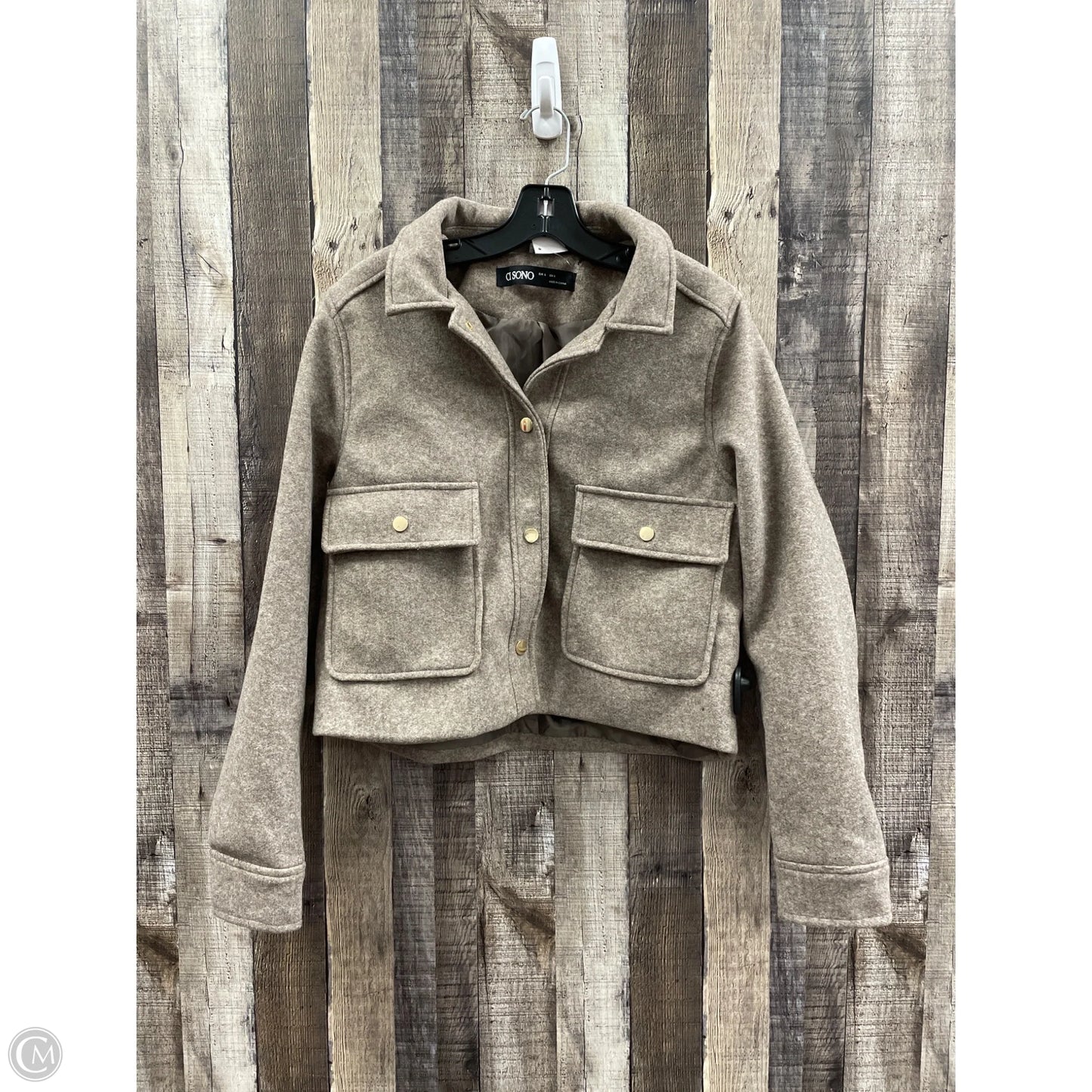 Jacket Other By Ci Sono In Brown, Size: L