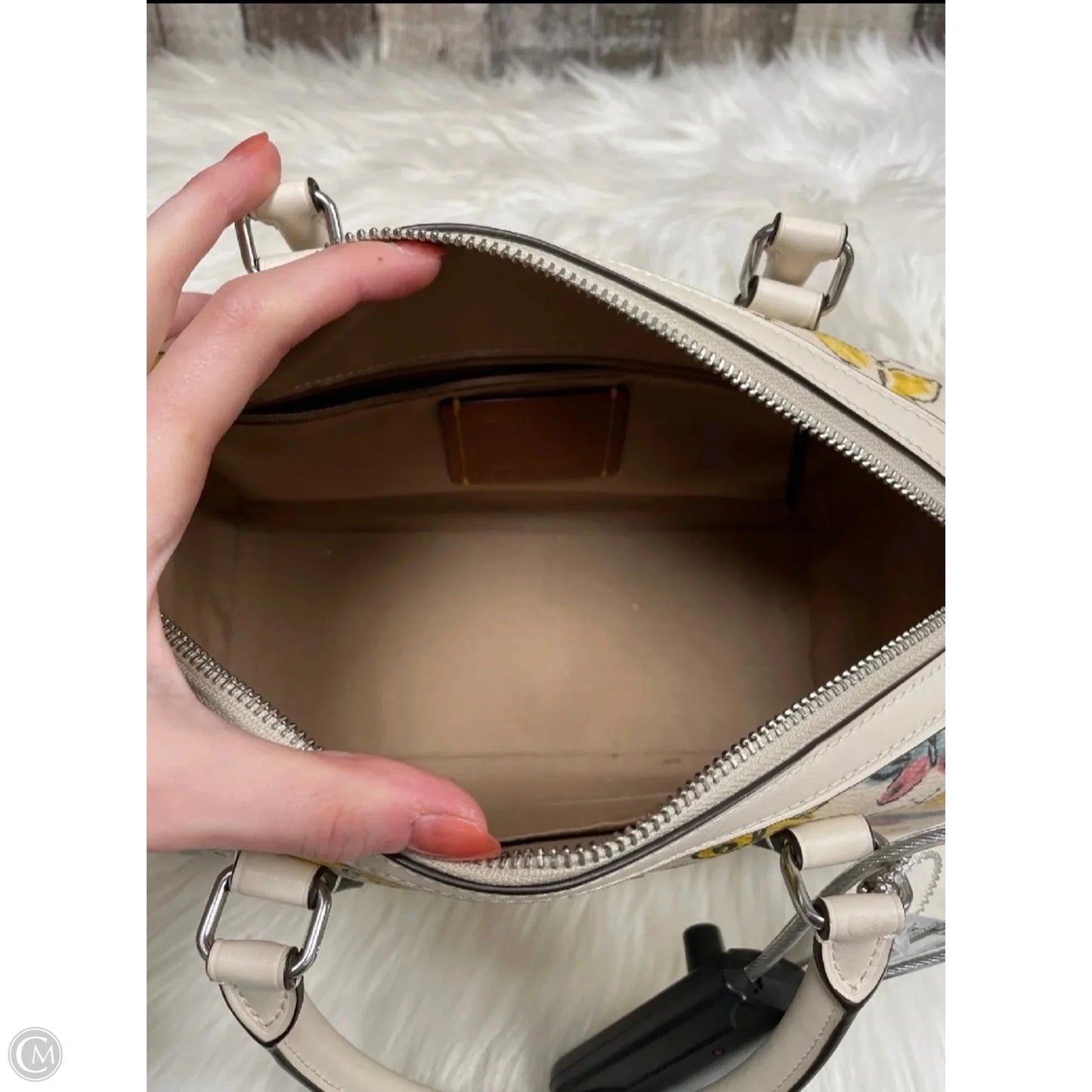 Crossbody Designer By Coach, Size: Medium