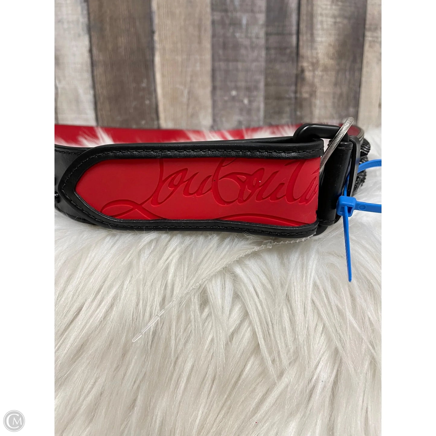 Belt Luxury Designer By Christian Louboutin, Size: Large