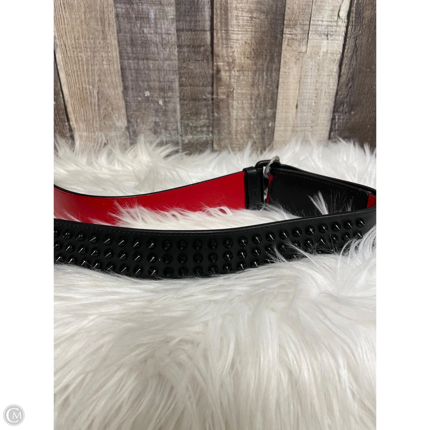 Belt Luxury Designer By Christian Louboutin, Size: Large