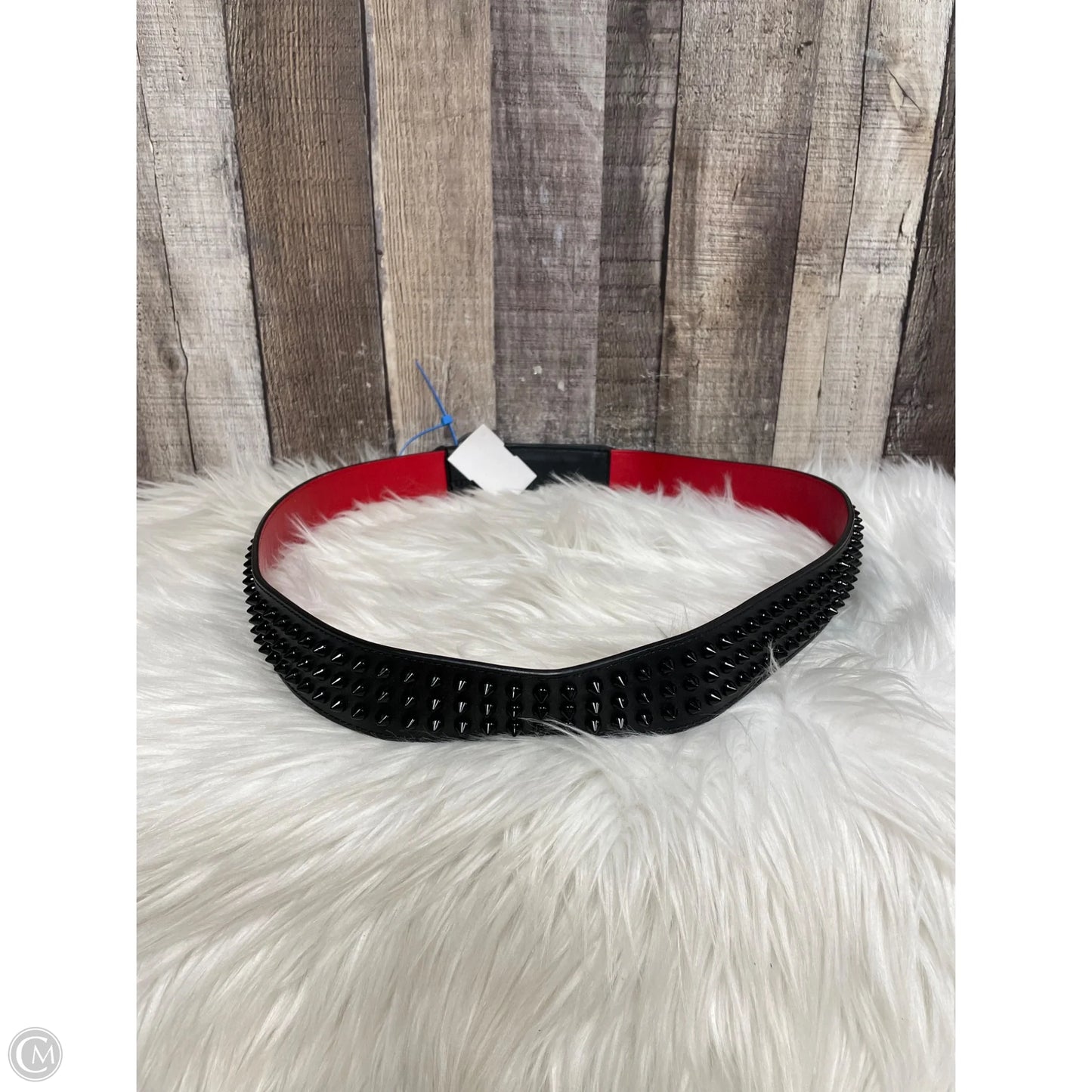 Belt Luxury Designer By Christian Louboutin, Size: Large