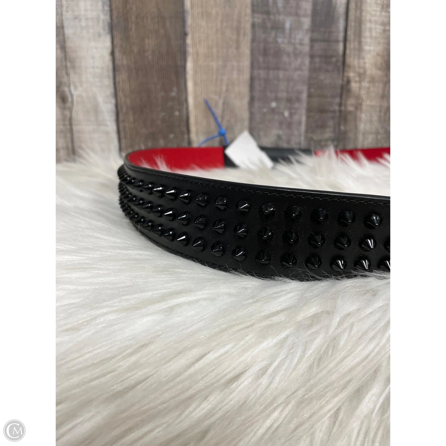 Belt Luxury Designer By Christian Louboutin, Size: Large