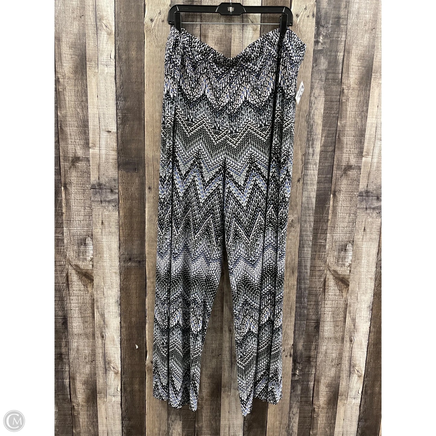 Pants Wide Leg By Cato In Multi-colored, Size: 4x
