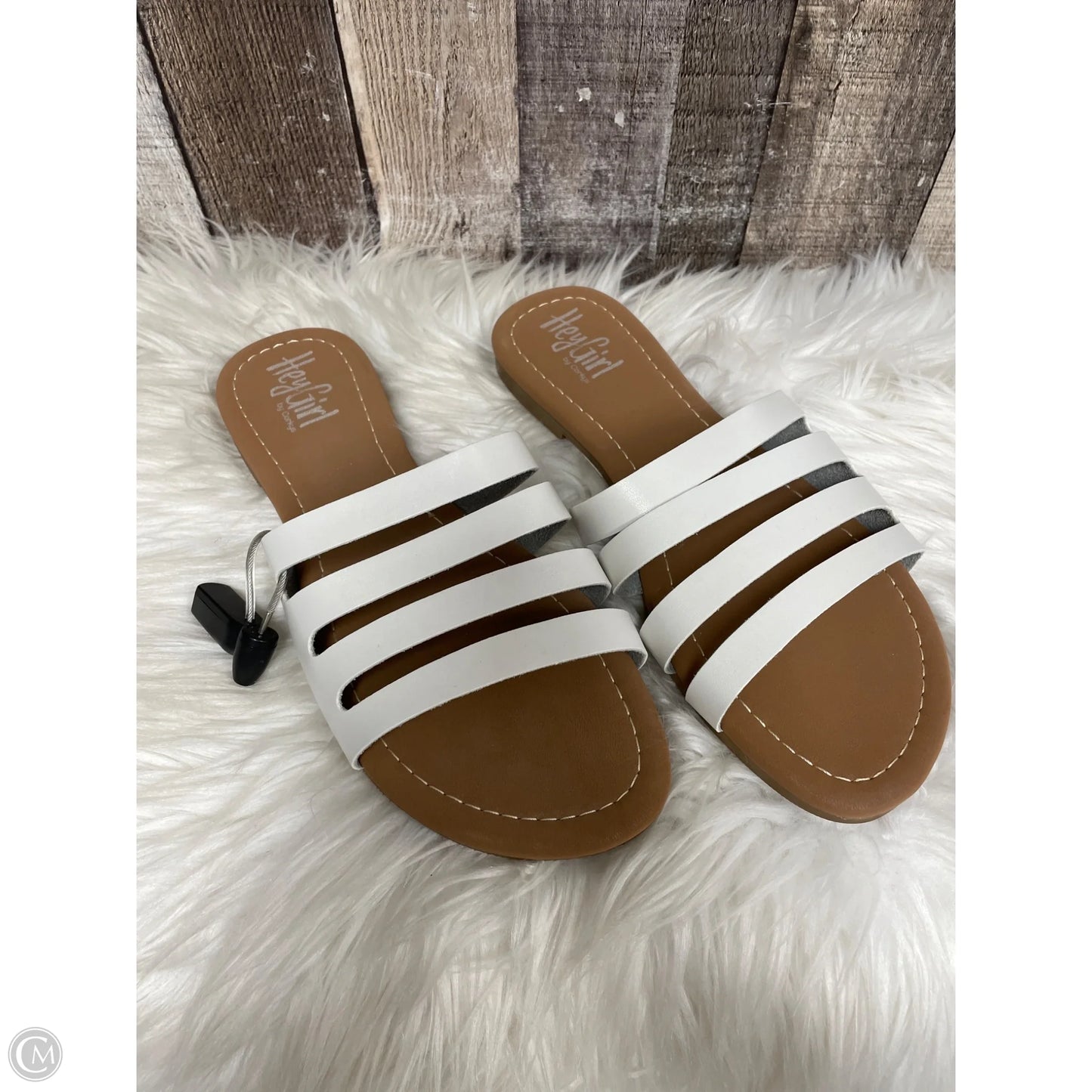 Sandals Flats By Corkys In White, Size: 10