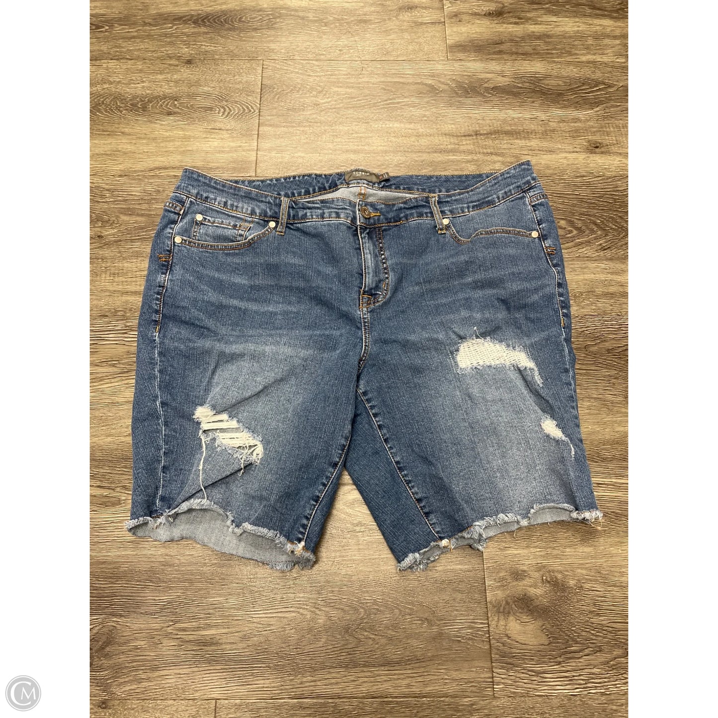 Shorts By Torrid In Blue Denim, Size: 20