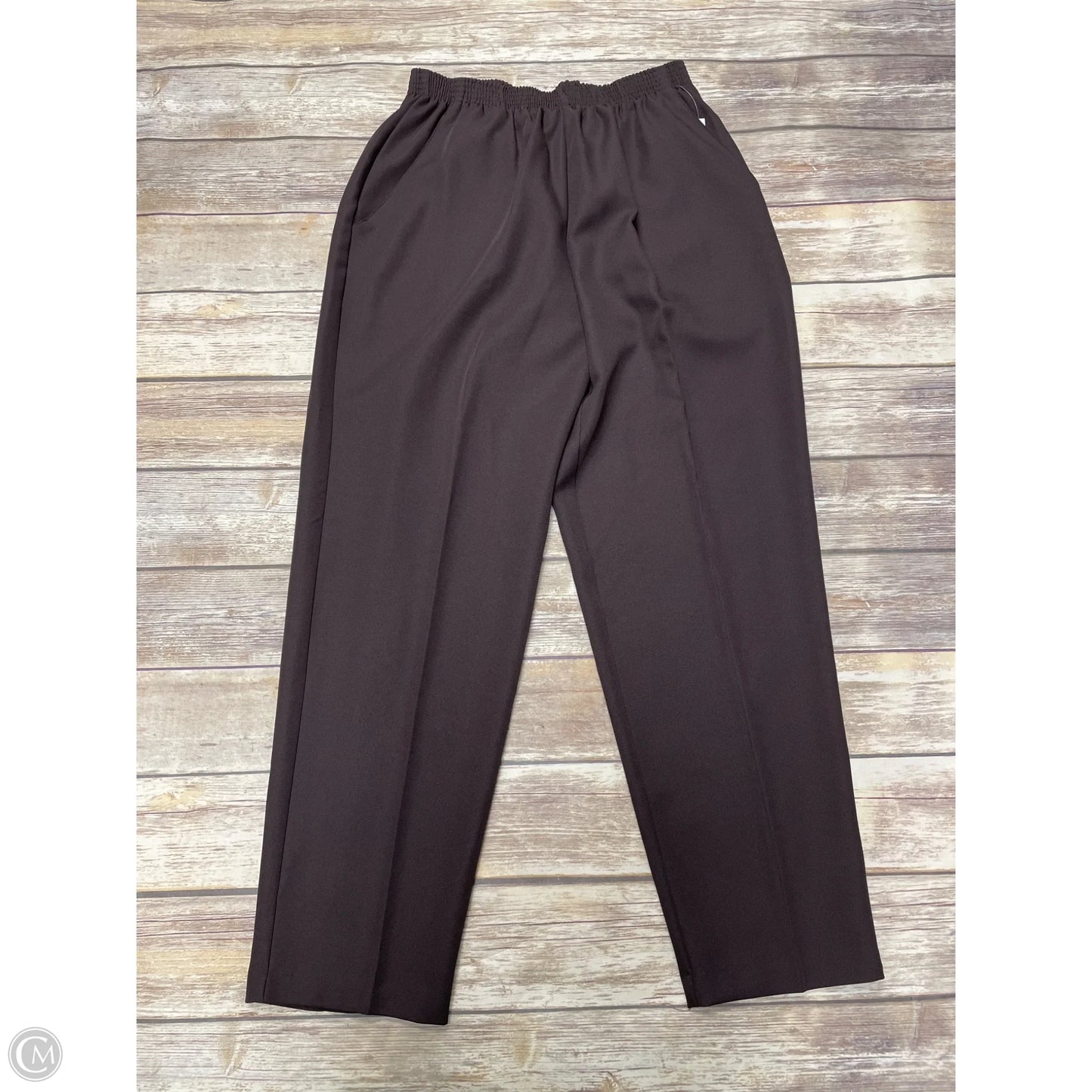 Pants Dress By Briggs In Brown, Size: 16
