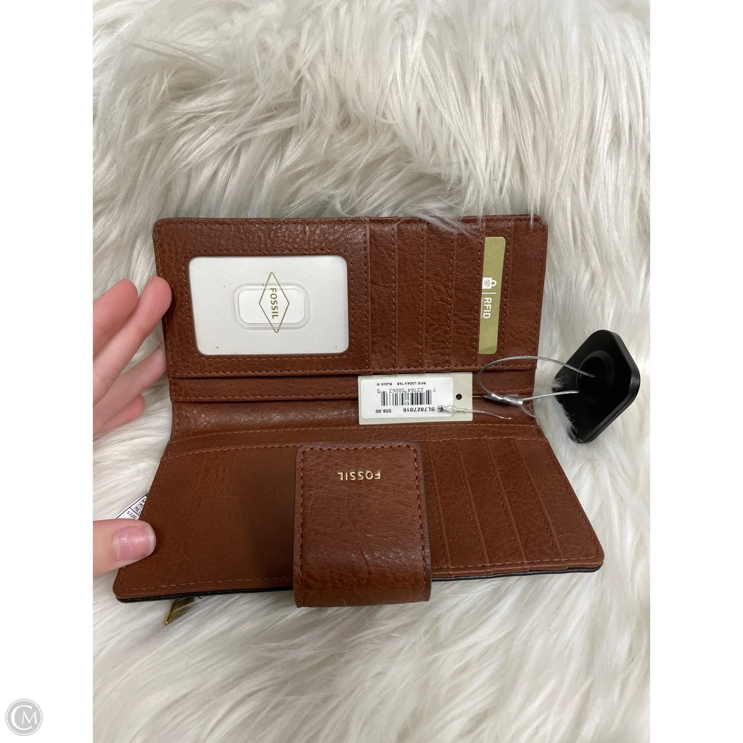 Wallet By Fossil, Size: Medium