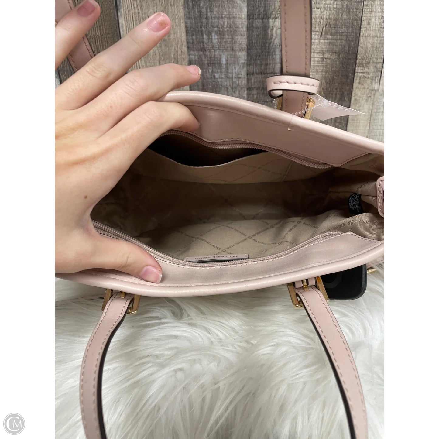 Crossbody Designer By Michael Kors, Size: Medium