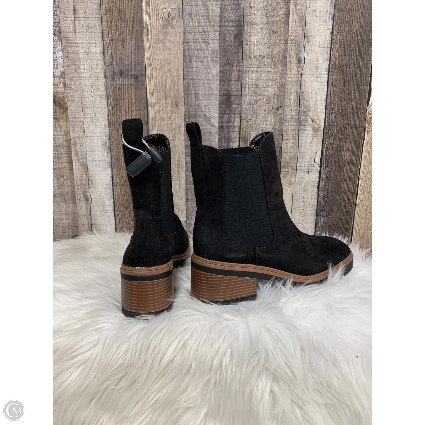 Boots Ankle Heels By Cme In Black, Size: 10