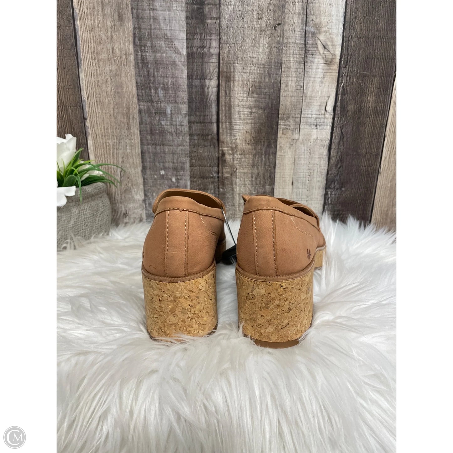 Shoes Heels Block By Lucky Brand In Tan, Size: 6.5