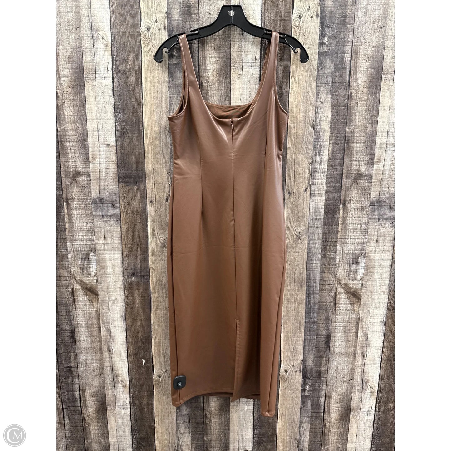 Dress Casual Midi By Sofia By Sofia Vergara In Brown, Size: S