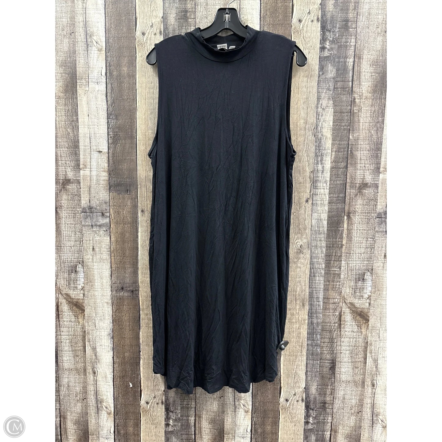 Dress Casual Midi By Gap In Black, Size: Xl