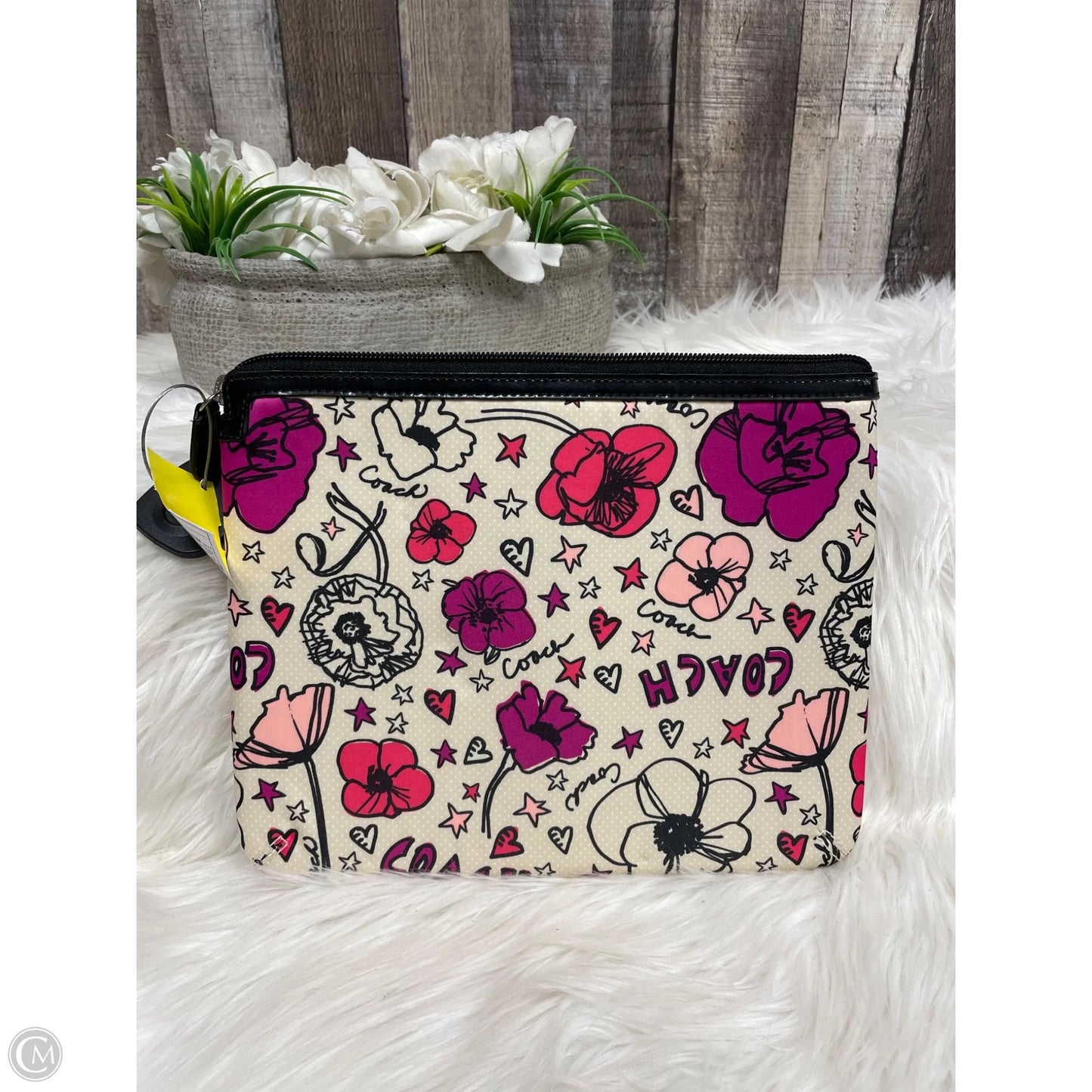 Laptop Bag Designer By Coach, Size: Medium