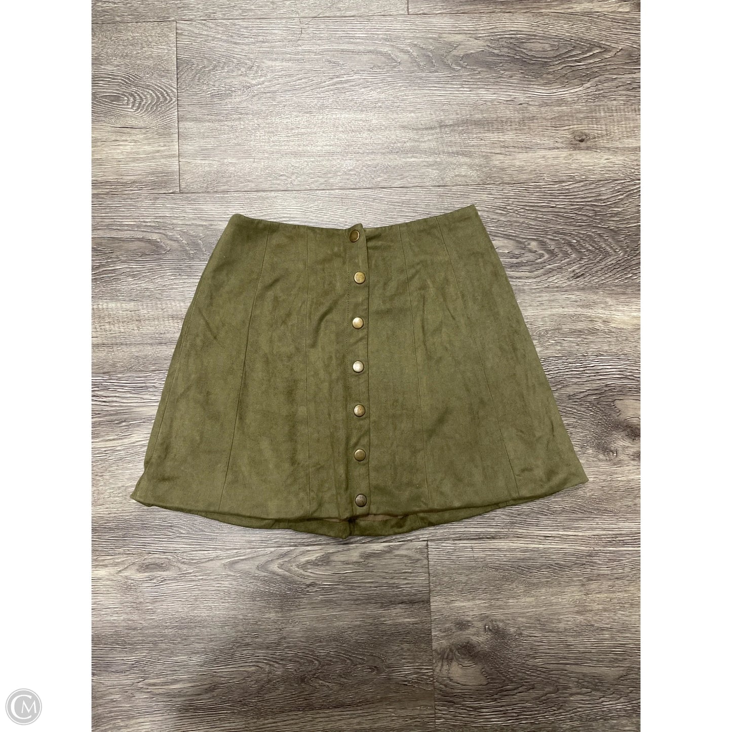 Skirt Mini & Short By Altard State In Green, Size: S