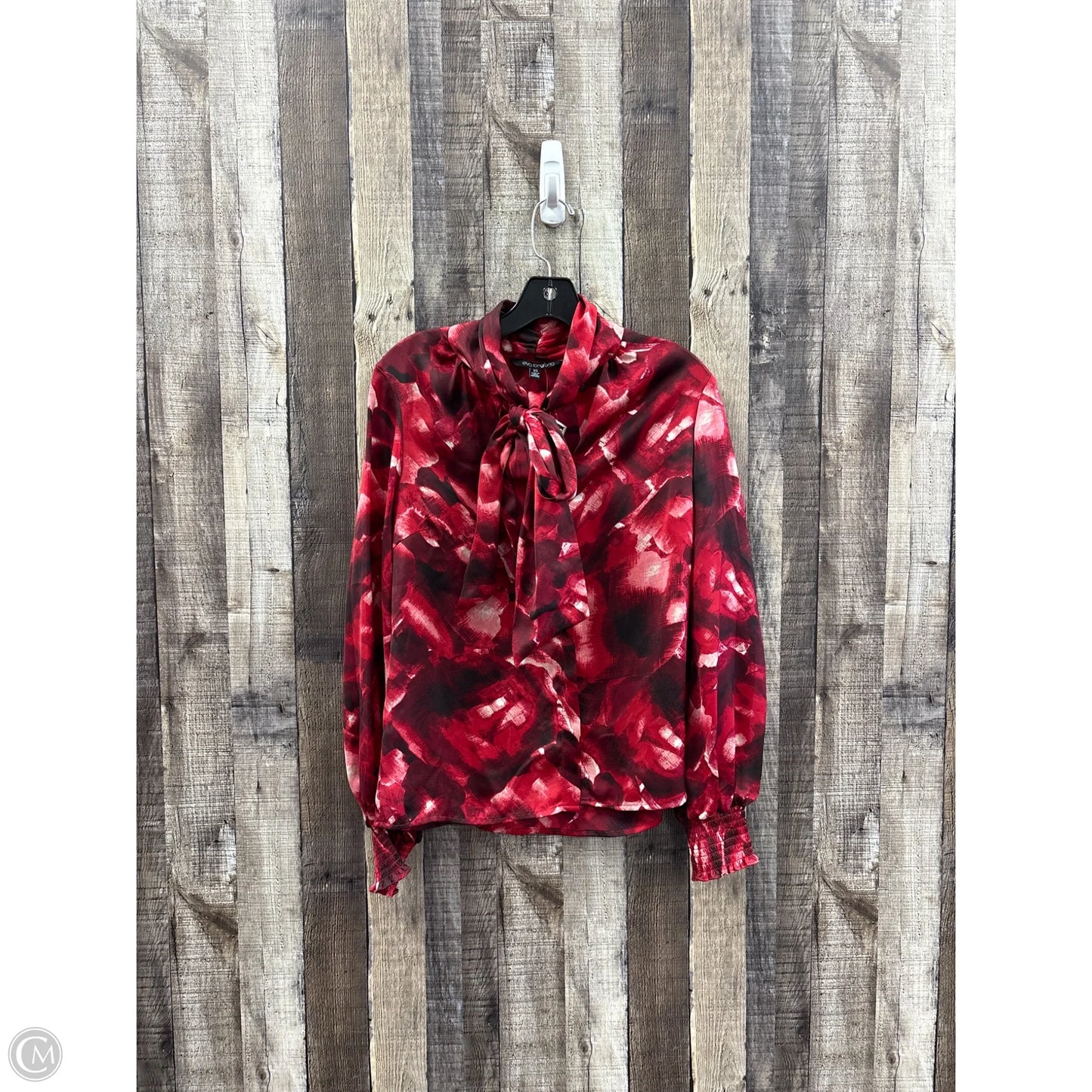 Top Long Sleeve By Clothes Mentor In Red, Size: Xs