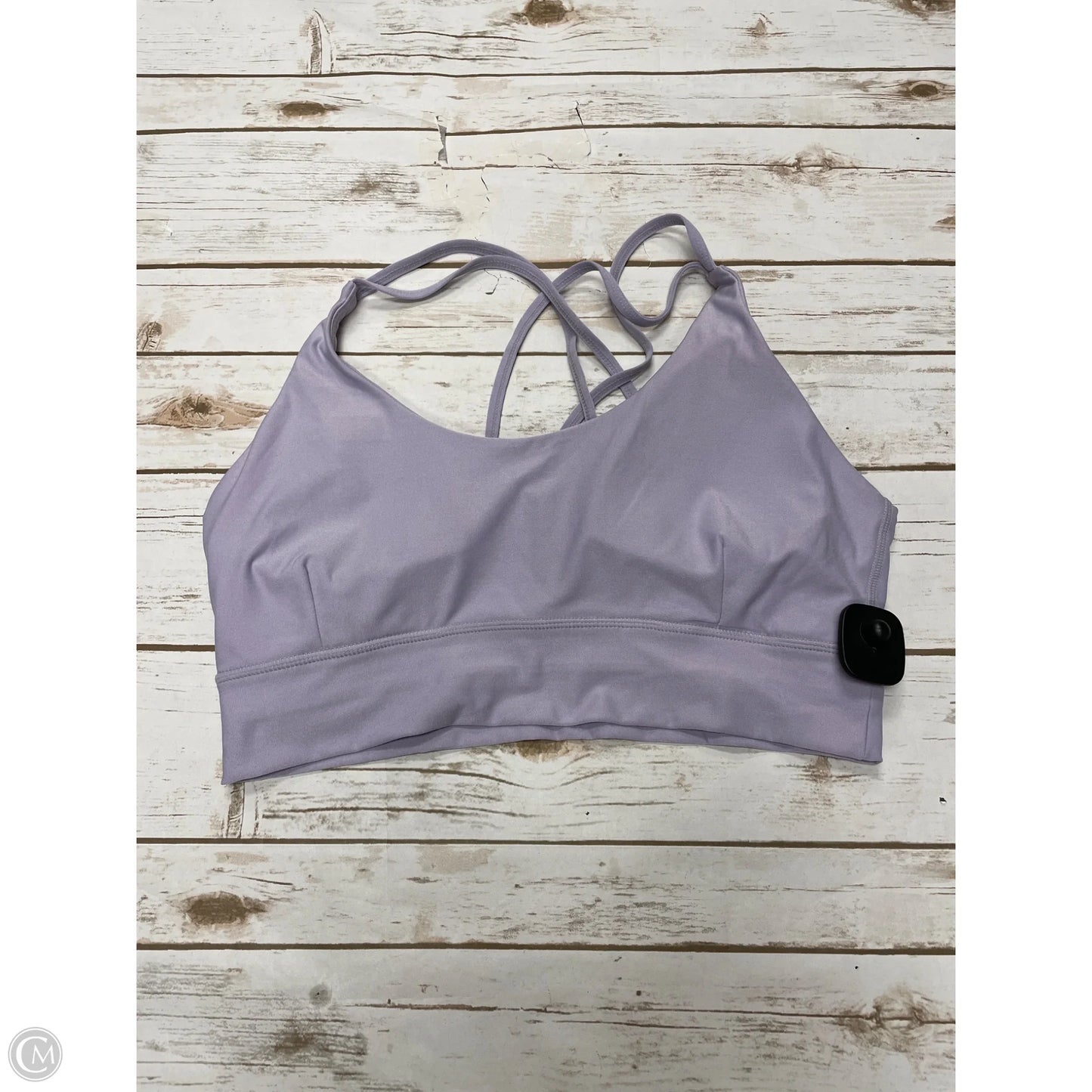 Athletic Bra By Athletic Works In Purple, Size: Xxl