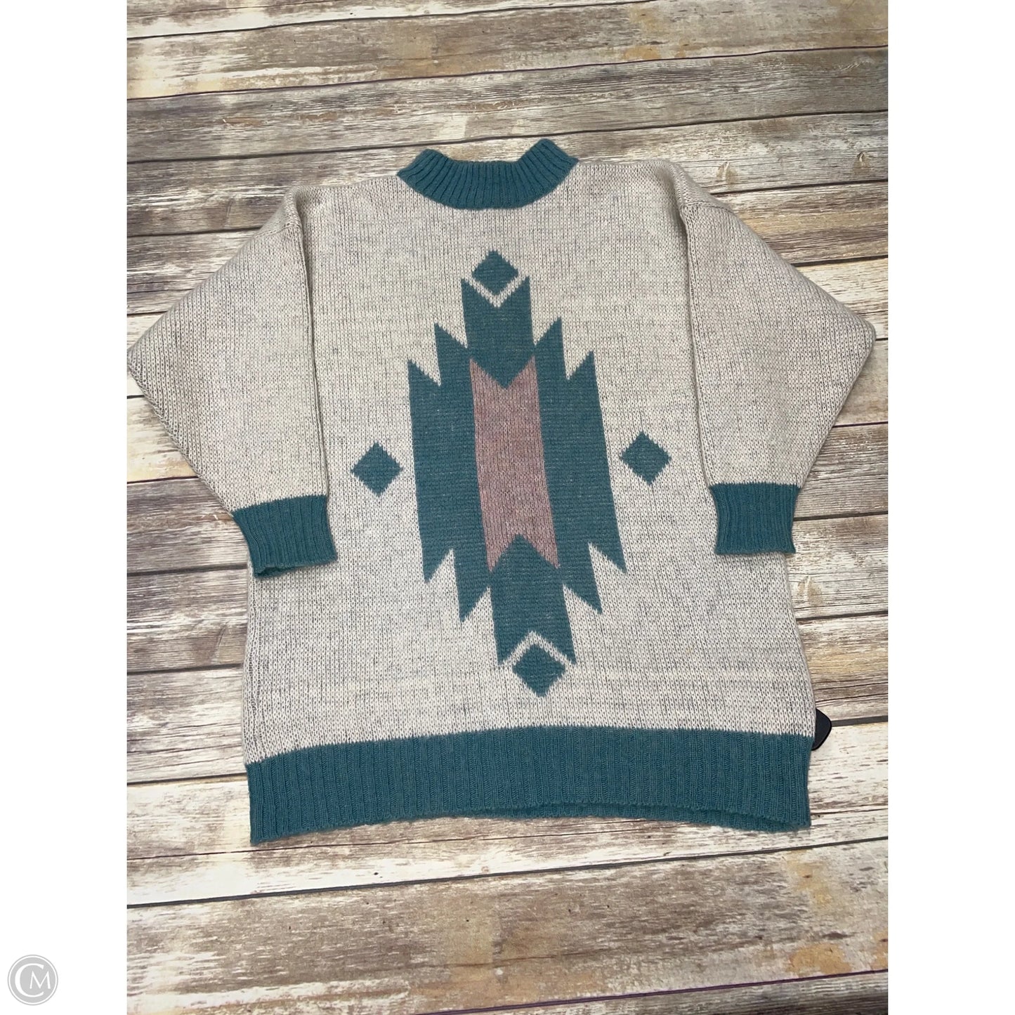 Sweater By Cme In Multi-colored, Size: L