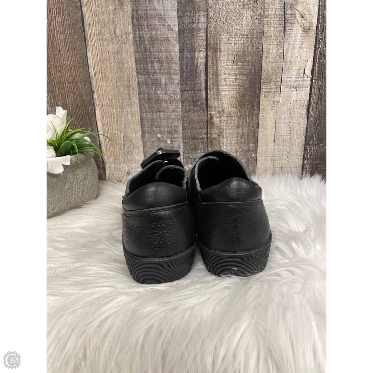 Shoes Heels Wedge By Clothes Mentor In Black, Size: 9