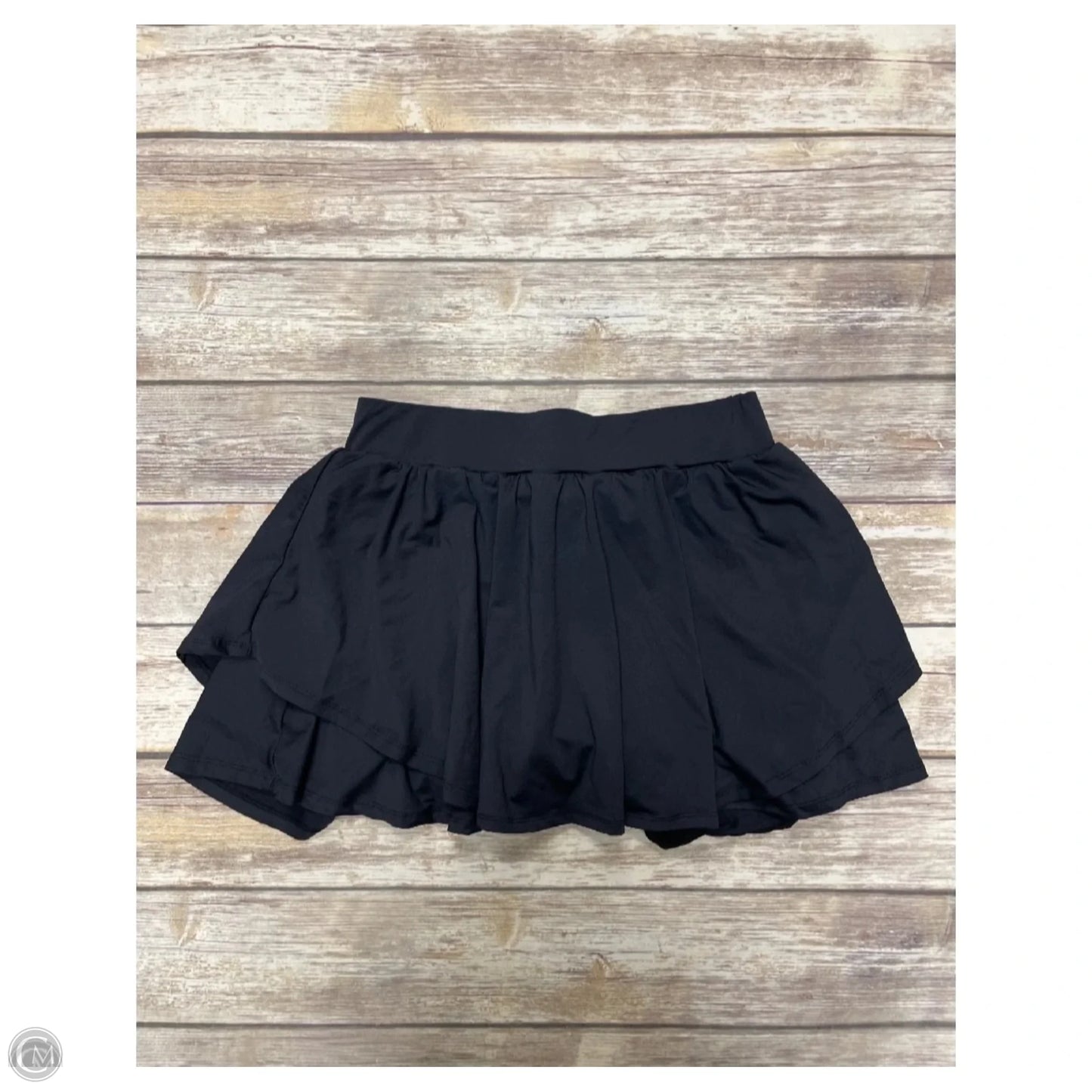 Athletic Skort By Cme In Black, Size: L
