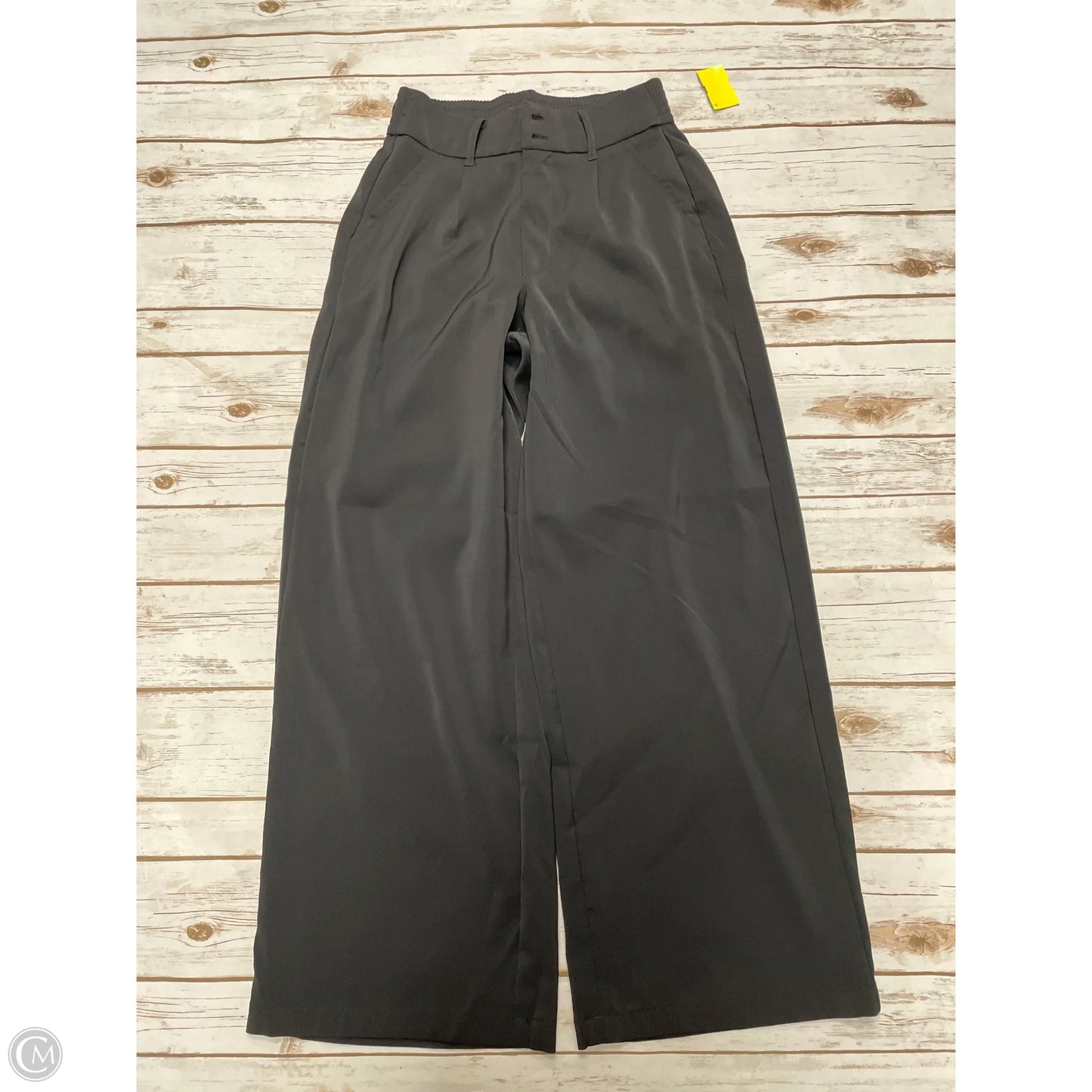 Pants Wide Leg By Cme In Black, Size: S