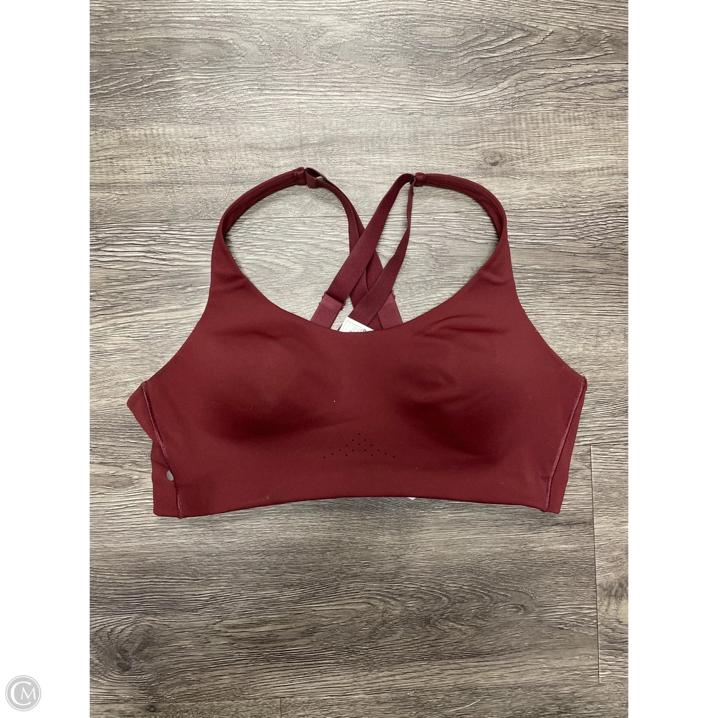 Athletic Bra By Old Navy In Maroon, Size: Xl