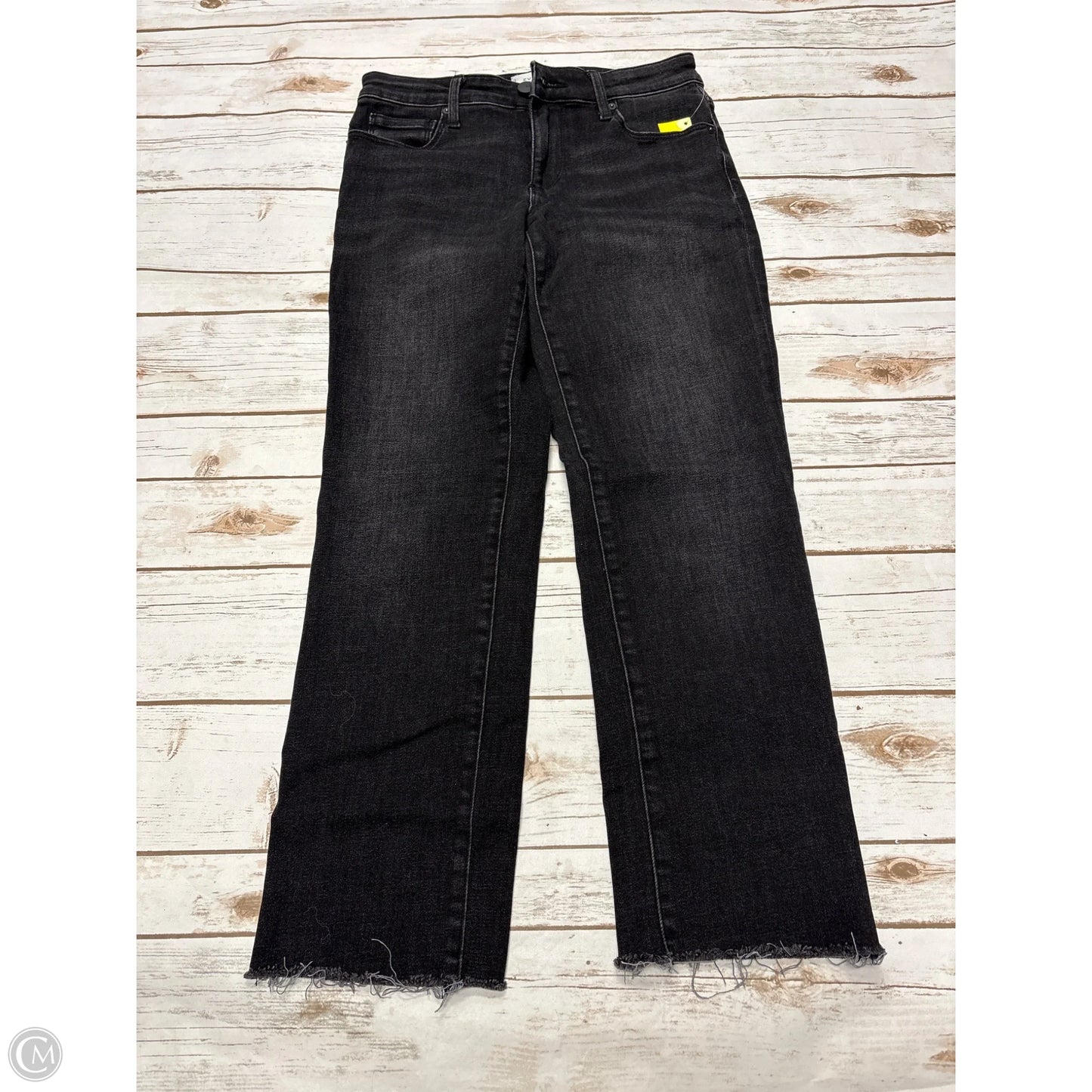 Jeans Straight By Evereve In Black, Size: 4